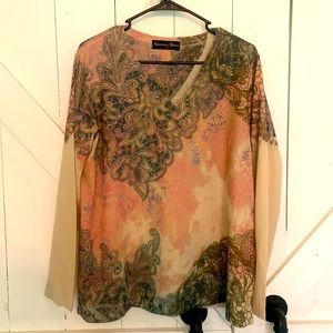 Womens size Large Appropriate Behavior top